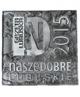 medal odlewany - Nasze Dobre Lubuskie