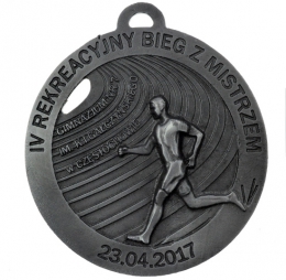 medal odlewany - bieg