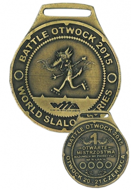 medal odlewany - otwock